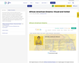 African American Dreams: Visual and Verbal