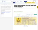 African American Dreams: Visual and Verbal (with Primary Source Tool)