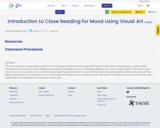 Introduction to Close Reading for Mood Using Visual Art