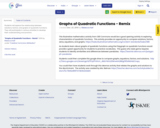 Graphs of Quadratic Functions - Remix