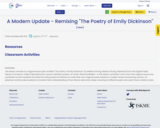 A Modern Update - Remixing "The Poetry of Emily Dickinson"
