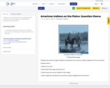 American Indians on the Plains: Question Stems