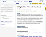 Writing Workshop Stations: Literature-Based Essays