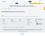 Determining the Density of a Fluid