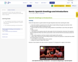 Remix: Spanish Greetings and Introductions