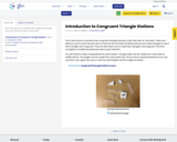 Introduction to Congruent Triangle Stations