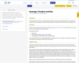 Geologic Timeline Activity