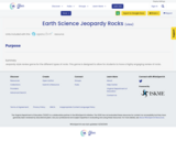 Earth Science Jeopardy Rocks