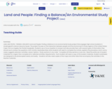 Land and People: Finding a Balance/An Environmental Study Project