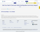 Did You Feel It (Annual USGS Earthquake Summary Maps)