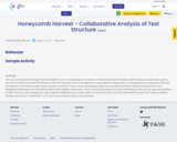 Honeycomb Harvest - Collaborative Analysis of Text Structure