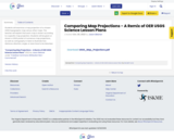 Comparing Map Projections - A Remix of OER USGS Science Lesson Plans
