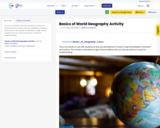 Basics of World Geography Activity