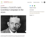 Lesson 2: NAACP's Anti-Lynching Campaign in the 1930s