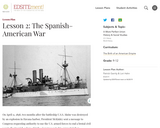 Lesson 2: The Spanish-American War