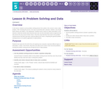 CS Discoveries 2019-2020: Data and Society Lesson 5.9: Problem Solving and Data