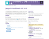 CS Fundamentals 4.10: Conditionals with Cards