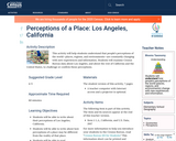 Perceptions of a Place: Los Angeles, California