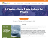 6.3 Weather, Climate & Water Cycling - Unit Overview