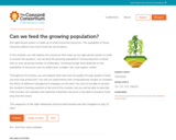 Can we feed the growing population?