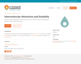 Intermolecular Attractions and Solubility