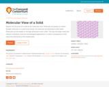 Molecular View of a Solid