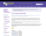 Food, Energy and Body Weight