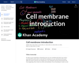 Cell membrane introduction