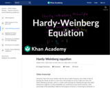 Hardy-Weinberg equation