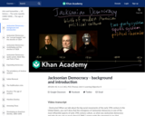 Jacksonian Democracy - background and introduction