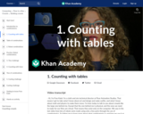 1. Counting with tables