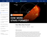How Were Stars Formed?
