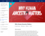 Why Human Ancestry Matters