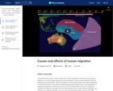 Causes and effects of human migration