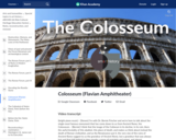 Colosseum (Flavian Amphitheater)