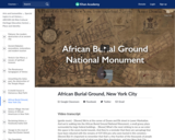 African Burial Ground, New York City