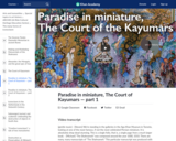 Paradise in miniature, The Court of Kayumars — part 1