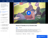 Post-Impressionism Seurat's A Sunday on La Grande Jatte - 1884