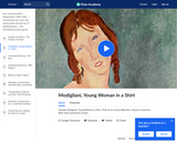 Modigliani's Young Woman in a Shirt