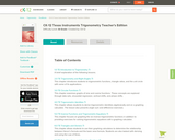 Trigonometry - TI Activities (Teacher's Edition)