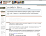 Accounting Basics - Cribbingo