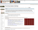 Processing Integrity Challenge