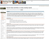 Social Class Symbols: In-class Activity Game