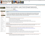 Saveurs Sans Frontires: Learn French through Gastronomy
