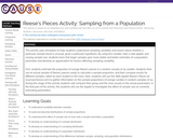 Reese's Pieces Activity: Sampling from a Population