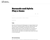 Bernardo and Sylvia Play a Game