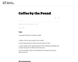 Coffee by the Pound