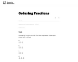 Ordering Fractions
