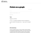 Points on a Graph