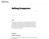 Selling Computers